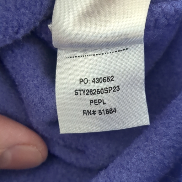 Patagonia Microdini‎ 1/2 Zip Pullover Women's XS Colorblock Mock Neck - Picture 9 of 10